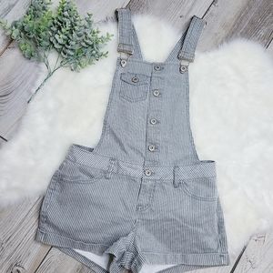 Mossimo Supply Co Target Striped Denim Overalls